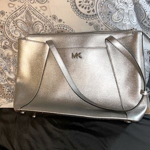 MK Silver Purse great condition